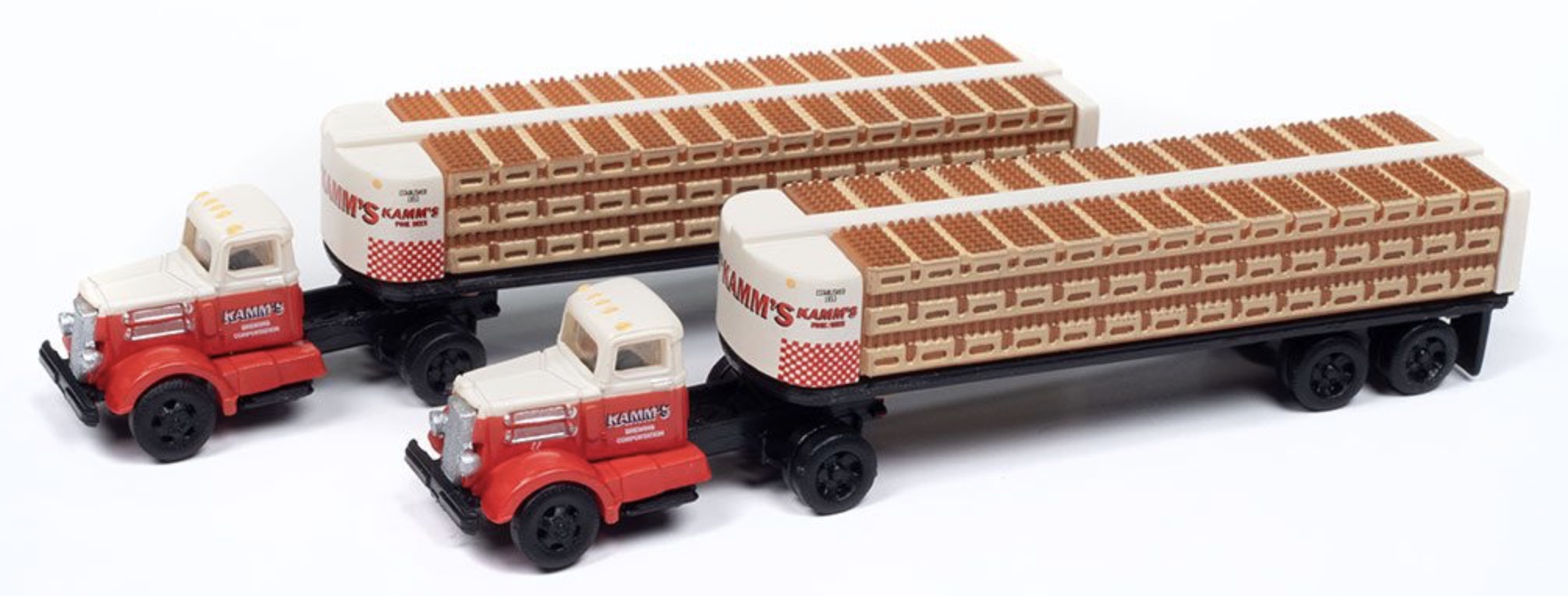 N Scale - Classic Metal Works - 51208 - Truck, IH R190 - Kamm and Schellinger - 1954 IH R-190 Tractor with Flatbed