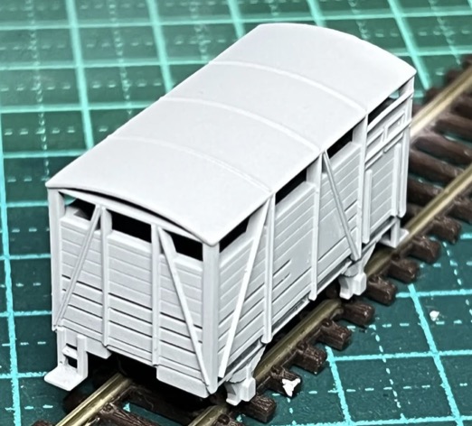 N Scale - Aust-N-Rail - ANR 3811 - Livestock, Wooden - Undecorated