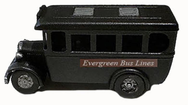 N Scale - Model Tech Studios - JN1386 - Vehicle, Bus - Undecorated