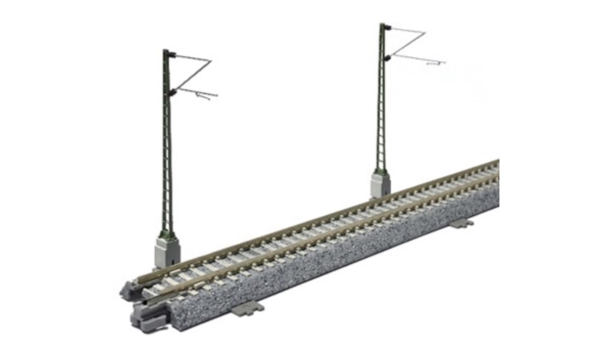 N Scale - Kato - 08521503 - Accessories, Catenary Pole, Lattice M...