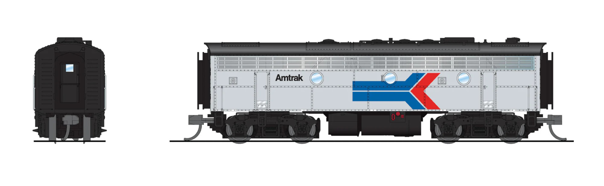 N Scale - Broadway Limited - 9242 - Amtrak - 154