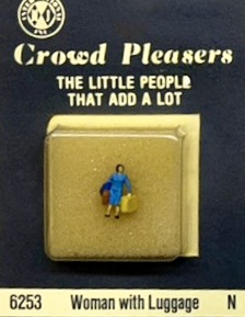 N Scale - NJ International - 6253 - Figures, People, Female - People