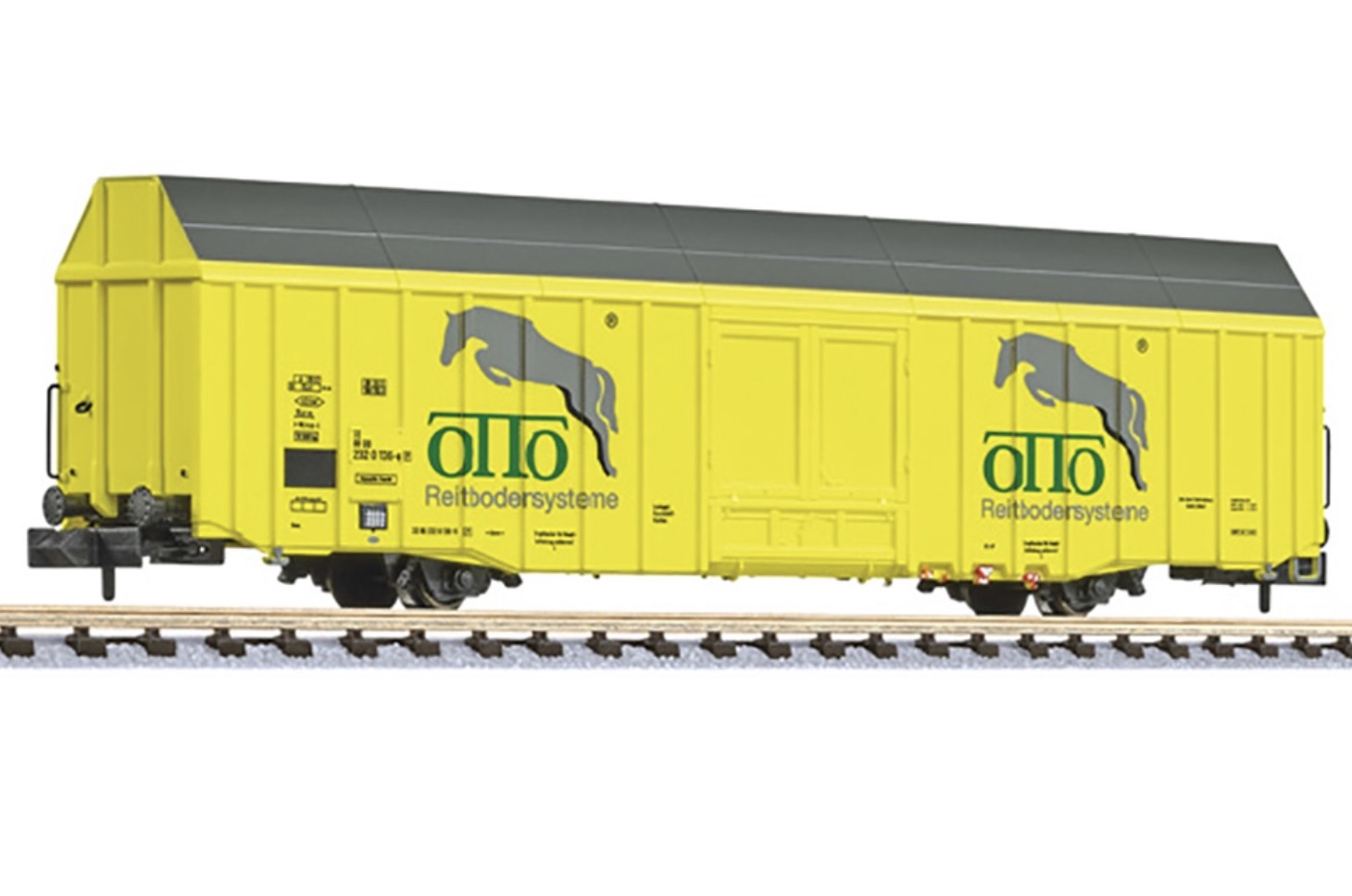 N Scale - Liliput - L265805 - Covered Wagon, Hbbks, Ep.V - Deutsche Bundesbahn - 232 0 106