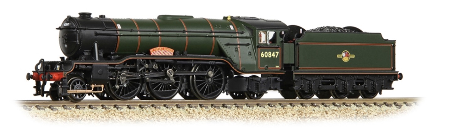 N Scale - Graham Farish - 372-614SF - Locomotive, Steam, 2-6-2 V2 - London and North Eastern - 60847 - St. Peter's School