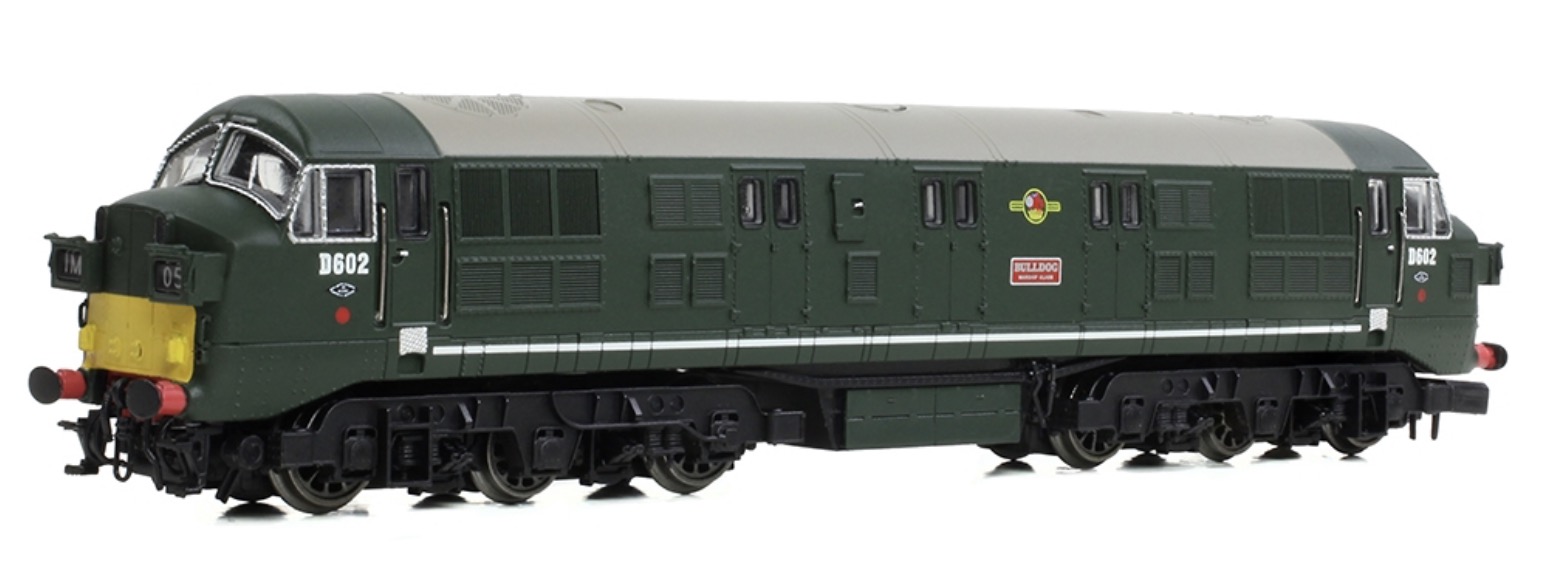 N Scale - EFE Rail - E84525 - Locomotive, Diesel, Class 41 - British Rail - D602 - Bulldog