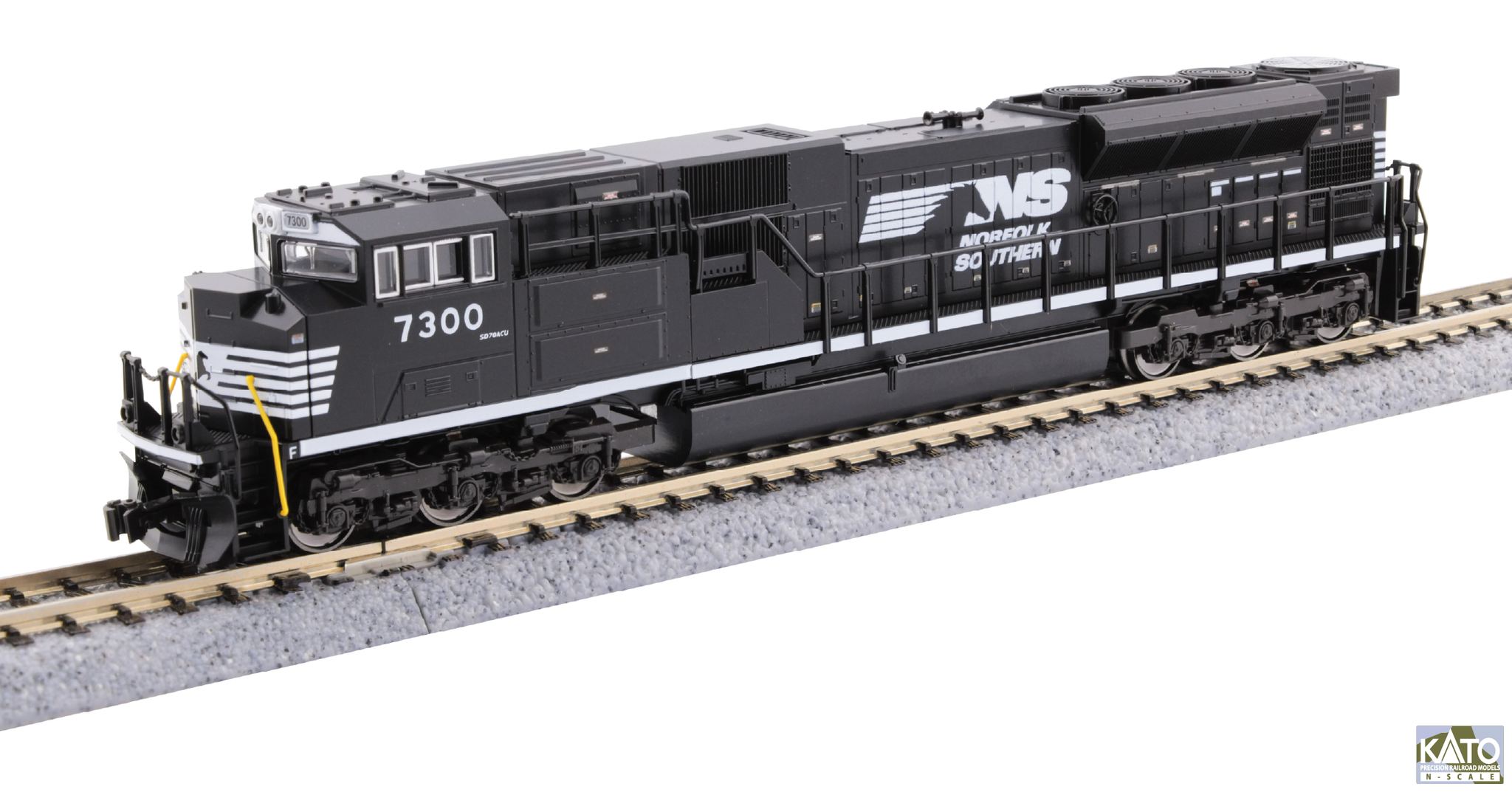 N Scale - Kato USA - 176-8560-DCC - Locomotive, Diesel, EMD SD70