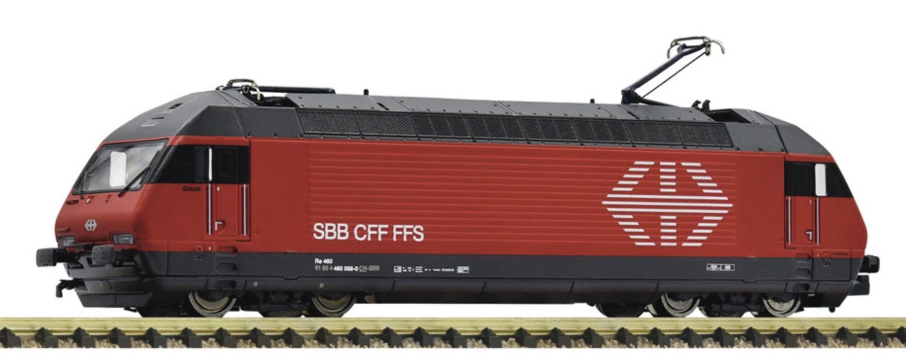 N Scale - Fleischmann - 731402 - Locomotive, Electric, Re 460 - SBB CFF FFS - 460 068-0