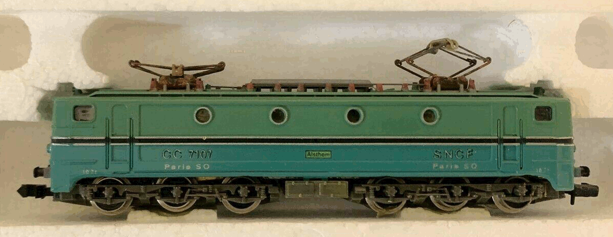 N Scale - Arnold - 0238 - Locomotive, Electric, Alstom SNCF CC 71