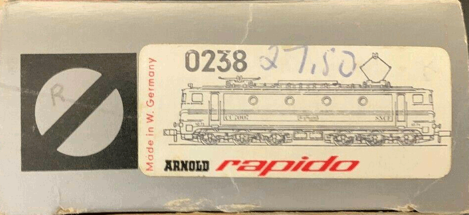 N Scale - Arnold - 0238 - Locomotive, Electric, Alstom SNCF CC 71