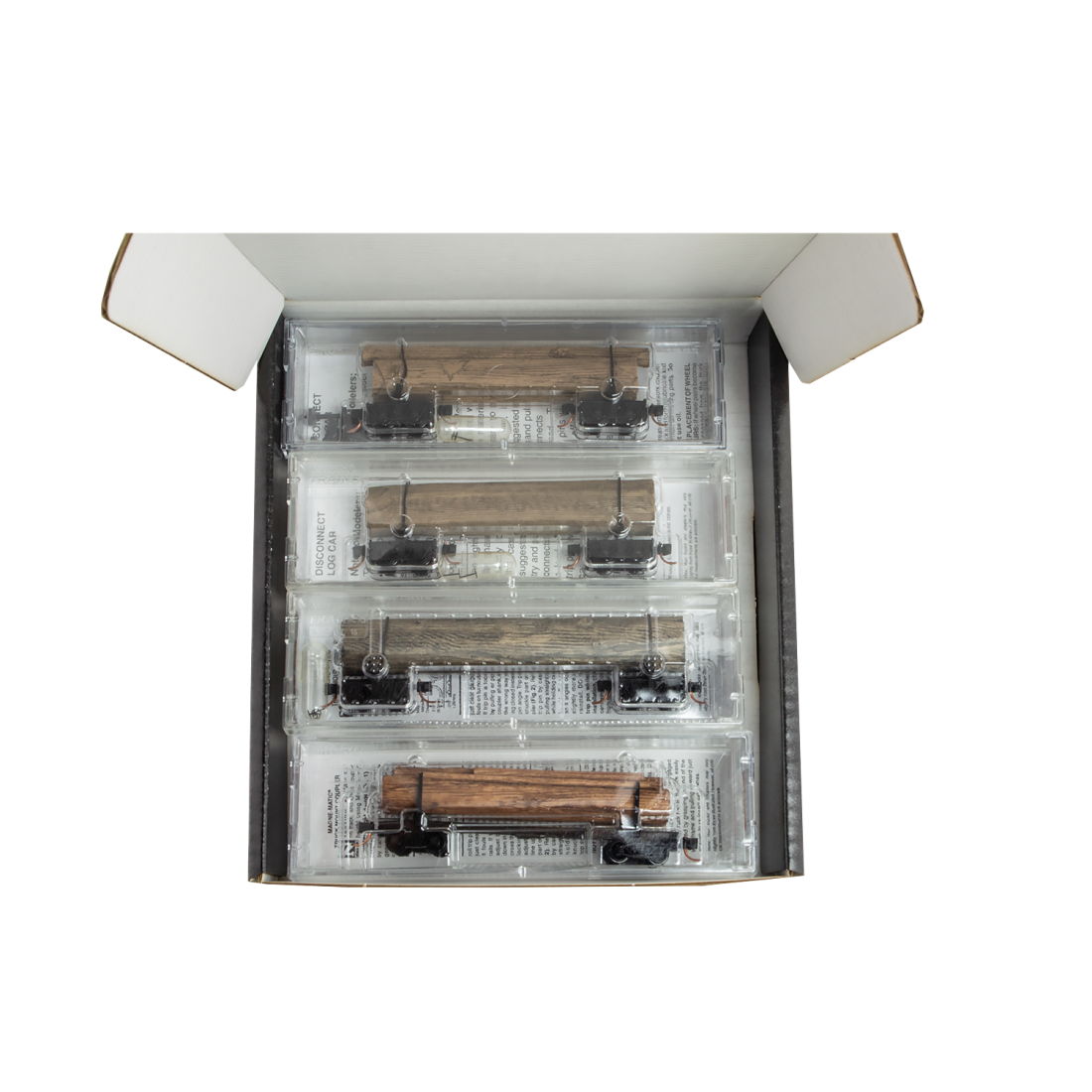 N Scale - Micro-Trains - 000 99 029 - Freight, Assorted Body Style - Various - 4-Pack