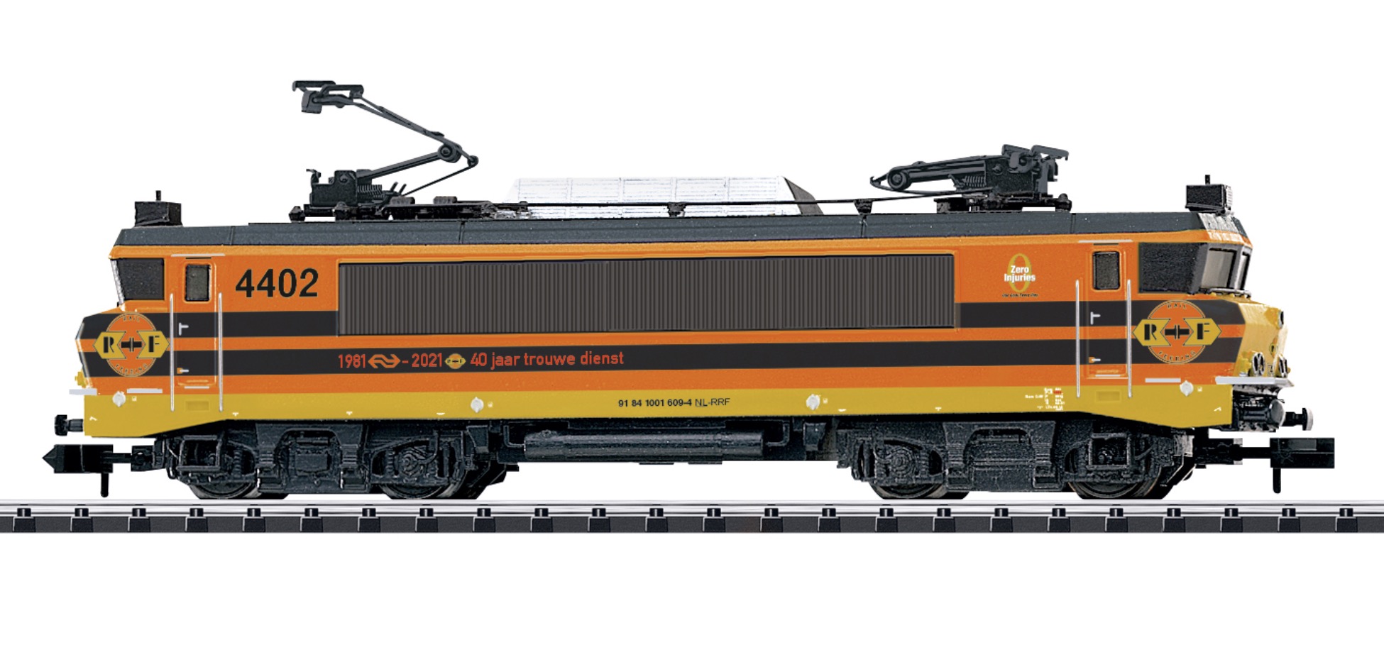 N Scale - Minitrix - 16007 - Locomotive, Electric, Class 1600, Epoch VI - Rotterdam Rail Feeding - 4402