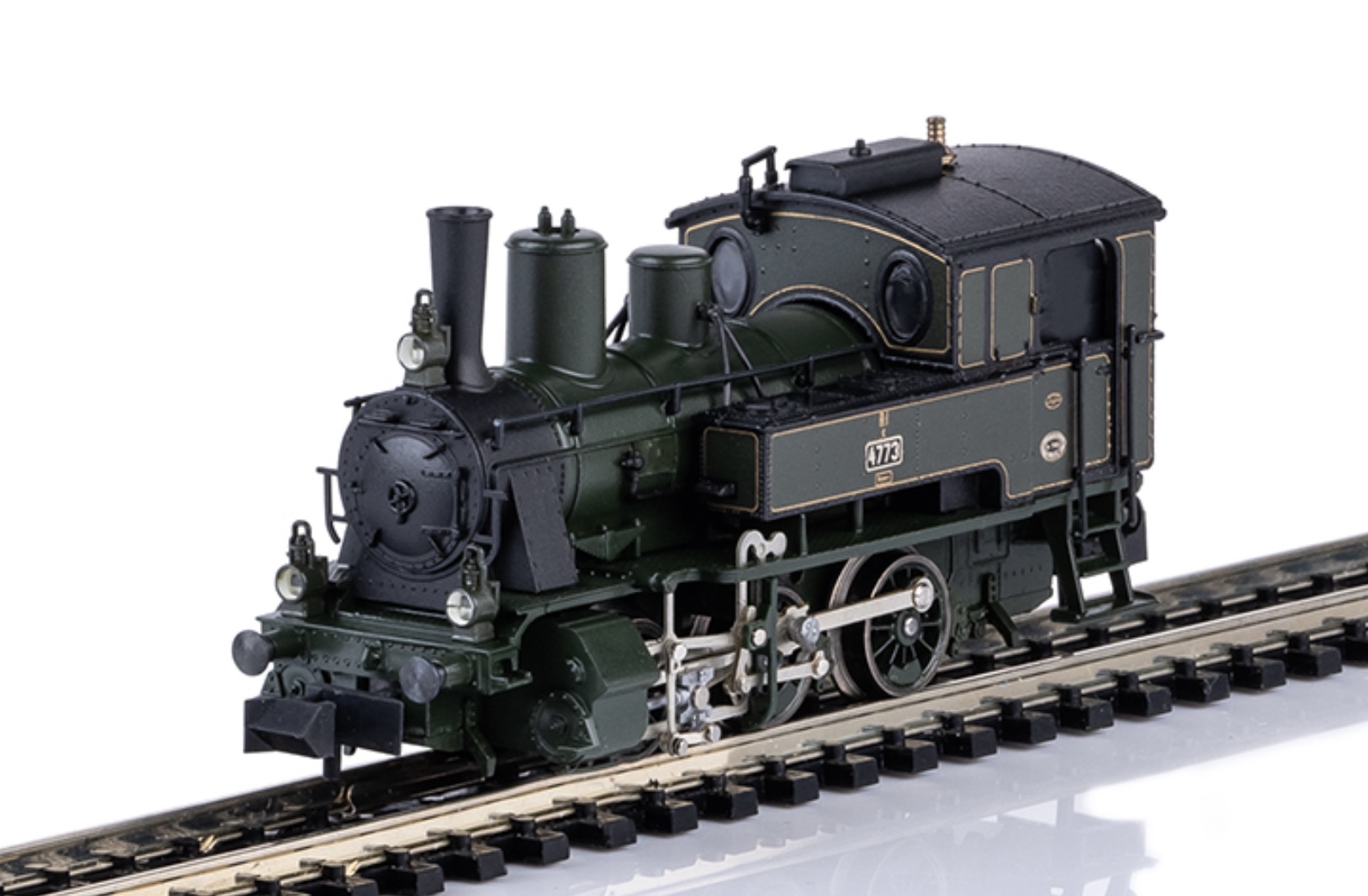N Scale - Minitrix - 16332 - Locomotive, Steam, 0-6-0 Tank - Royal Bavarian State Railways - 4773