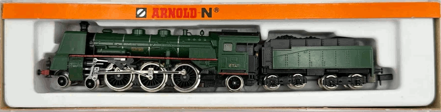 発煙機能 ARNOLD アーノルド Nゲージ 2538 フランス国鉄 231A N Scale - Arnold - ARNOLD 2538 SNCF フランス国鉄 231A 蒸気機関車 N