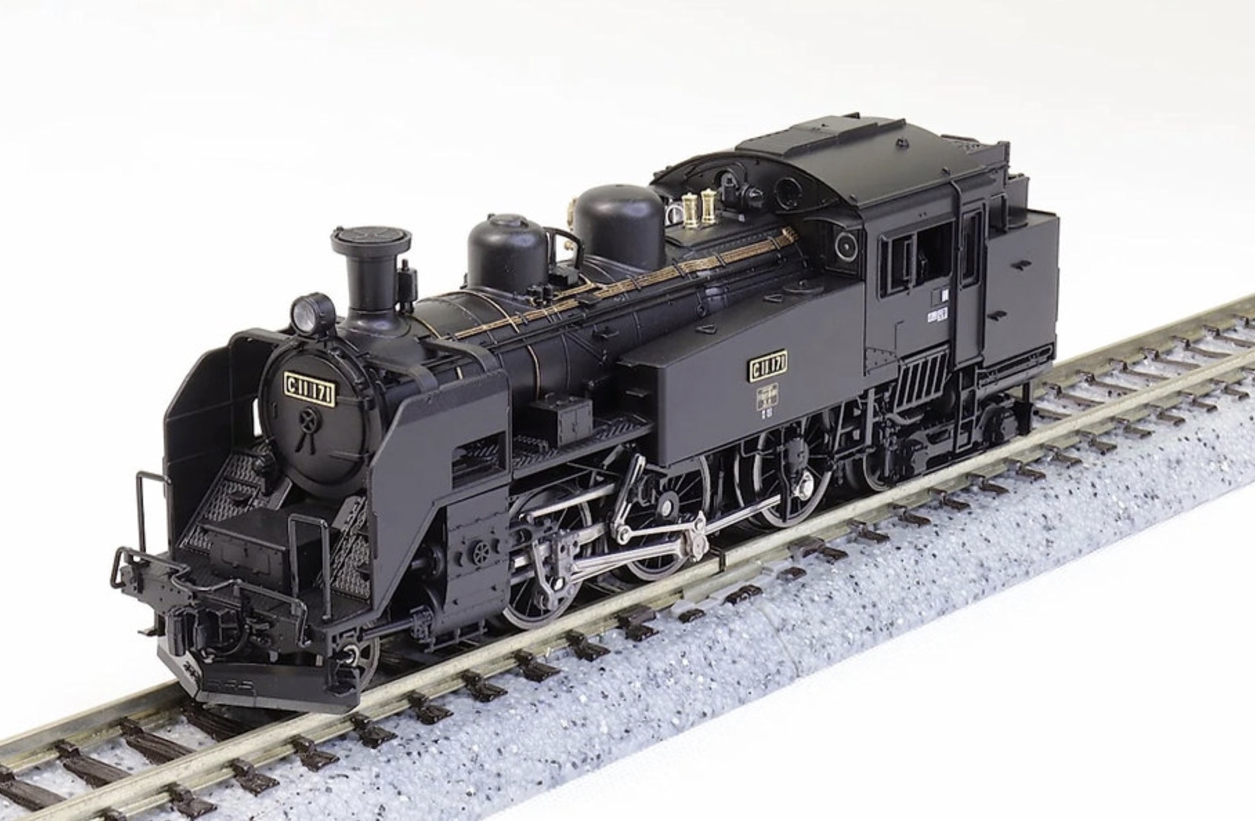 N Scale - Kato - 2021-1 - Locomotive, Steam, 2-6-4 C11 - Japanese