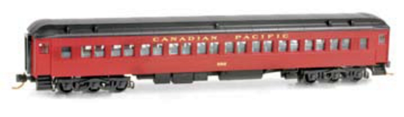 N Scale - Micro-Trains - 145 00 080 - Passenger Car, Heavyweight, Pullman, Paired Window Coach - Canadian Pacific - 986