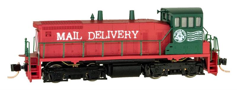 N Scale - Micro-Trains - 986 00 070 - Locomotive, Diesel, EMD SW1500 - Mail Delivery