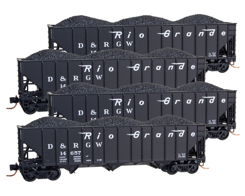 N Scale - Micro-Trains - 993 00 111 - Boxed Set, Runner Pack - Rio Grande