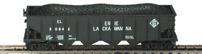 N Scale - Bowser - 37422 - Hopper, 4-Bay, 70 Ton - Erie Lackawanna