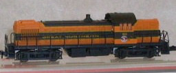 N Scale - Atlas - 4413 - Locomotive, Diesel, Alco RS-1 - Great Northern - 183