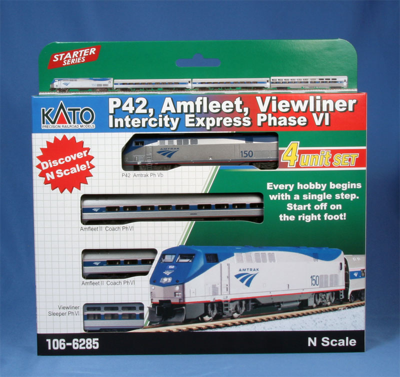 N Scale - Kato USA - 106-6285 - Passenger Train, Diesel, North American, Modern - Amtrak