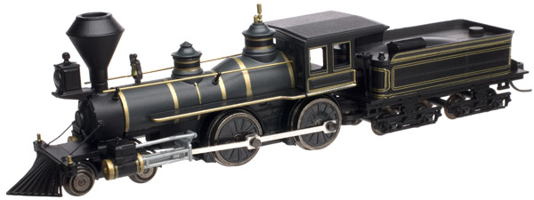 N Scale - Atlas - 40 000 465 - Locomotive, Steam, 4-4-0, American - Painted/Unlettered