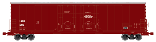 N Scale - Atlas - 50 000 043 - Boxcar, 53 Foot, Evans Double Plug Door - Louisville New Albany & Corydon - 5614