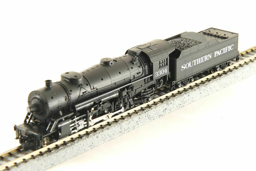 N Scale - Kato USA - 126-0114 - Locomotive, Steam, 2-8-2 Heavy Mi