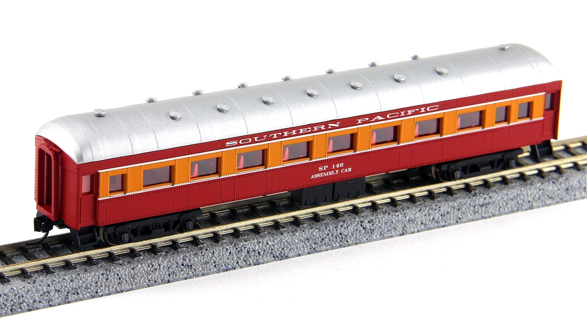 N Scale - Wheels of Time - 331 - Passenger Car, Harriman, 60 Foot Coach - Southern Pacific - 146