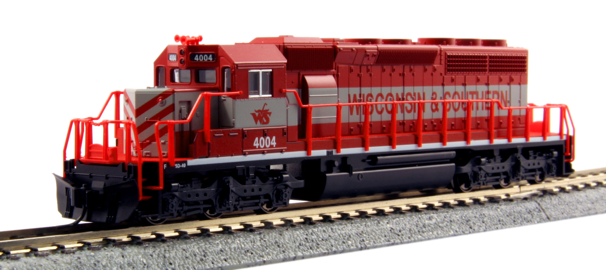 N Scale - Kato USA - 176-4814 - Locomotive, Diesel, EMD SD40-2 - 