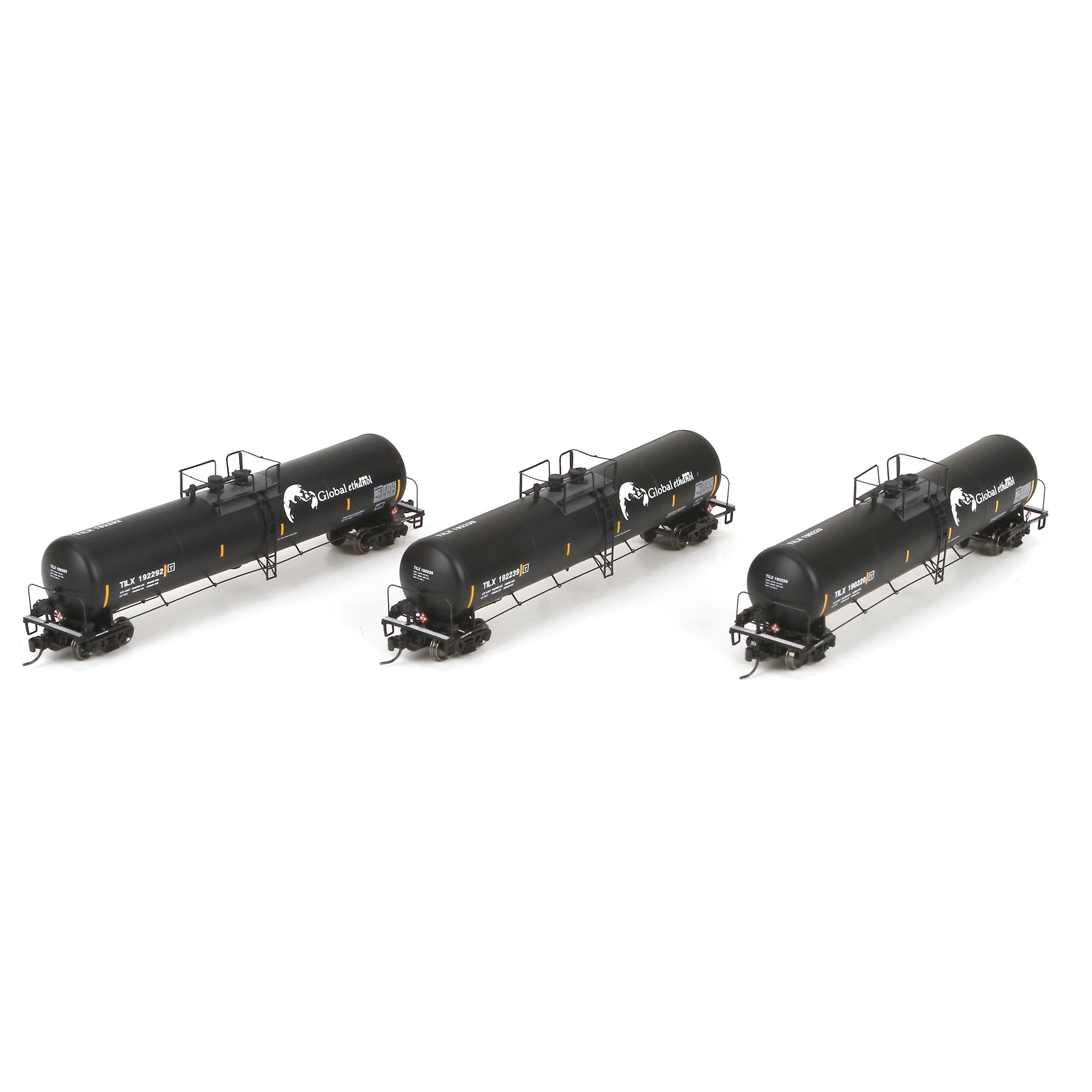 N Scale - Athearn - 24499-PART - Tank Car, Single Dome, UTLX 30K Ethanol - Renewable Products - 196002