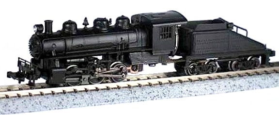N Scale - Atlas - 2115 - Locomotive, Steam, 4-6-2, Pacific - Undecorated