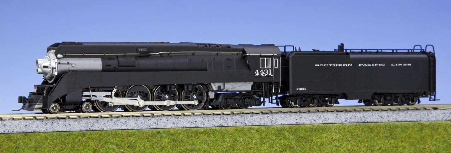 N Scale - Kato USA - 126-0303 - Locomotive, Steam, 4-8-4 GS-4 