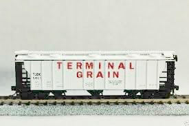 N Scale - S&R Special Edition Railroad Models - 618 - Covered Hopper, 3-Bay, PS2 2893 - Terminal Grain - 5407