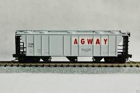 N Scale - S&R Special Edition Railroad Models - 629 - Covered Hopper, 3-Bay, PS2 2893 - Agway - 2949