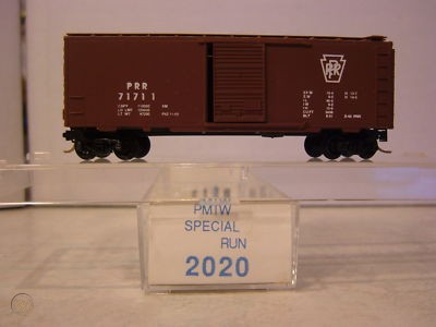 N Scale - Perrine Model Train Works - 2020 - Boxcar, 40 Foot, PS-1 - Pennsylvania - 71711