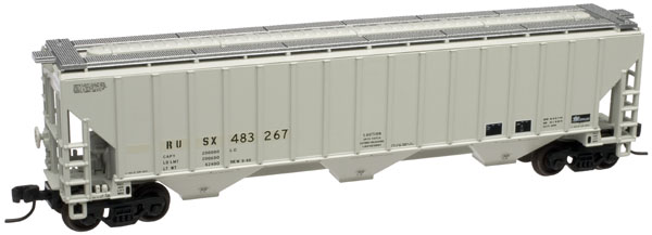 N Scale - Atlas - 50 000 510 - Covered Hopper, 3-Bay, Thrall 4750 - First Union Rail - 483267