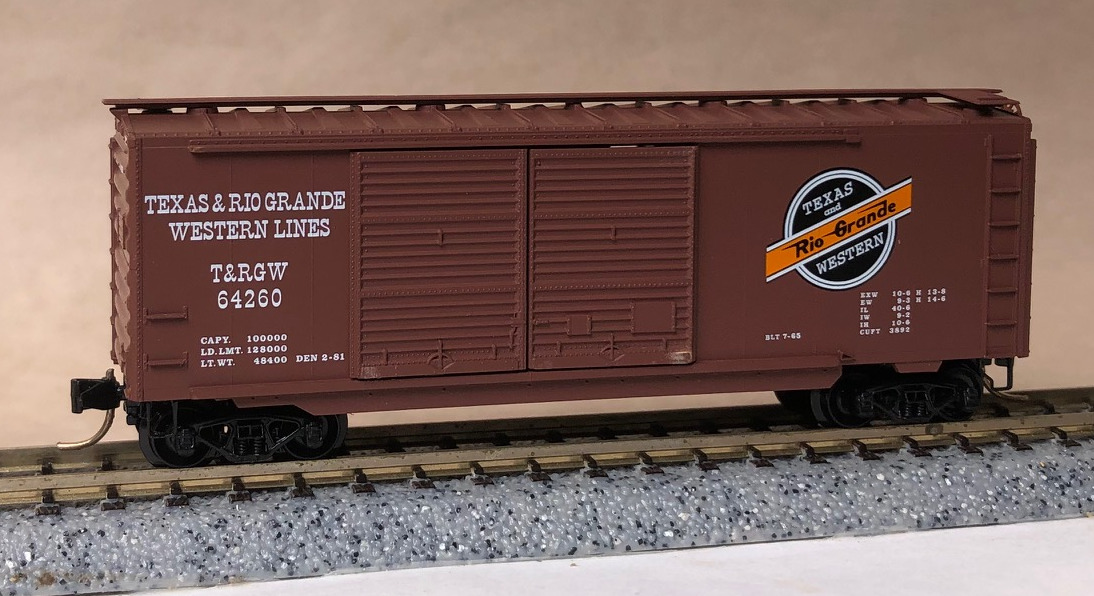 MTL S Micro-Trains Special Run  DRGW 40 foot boxcar 
