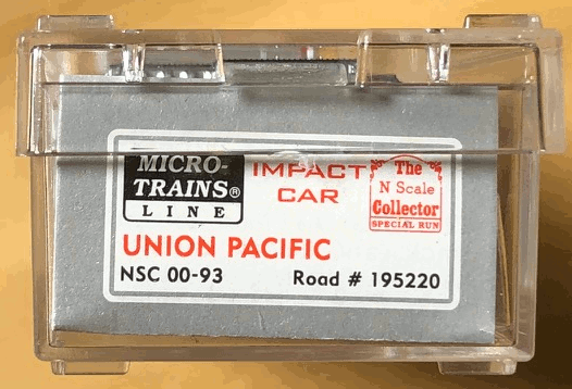 N Scale - Micro-Trains - NSC 00-93 - Boxcar, 40 Foot, PS-1 - Union Pacific - 195220