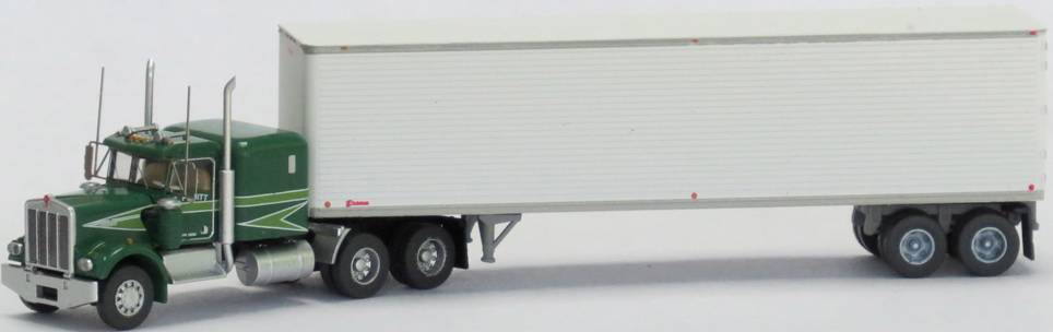N Scale tractor trailer rig semi,Truck NSHL02WF 