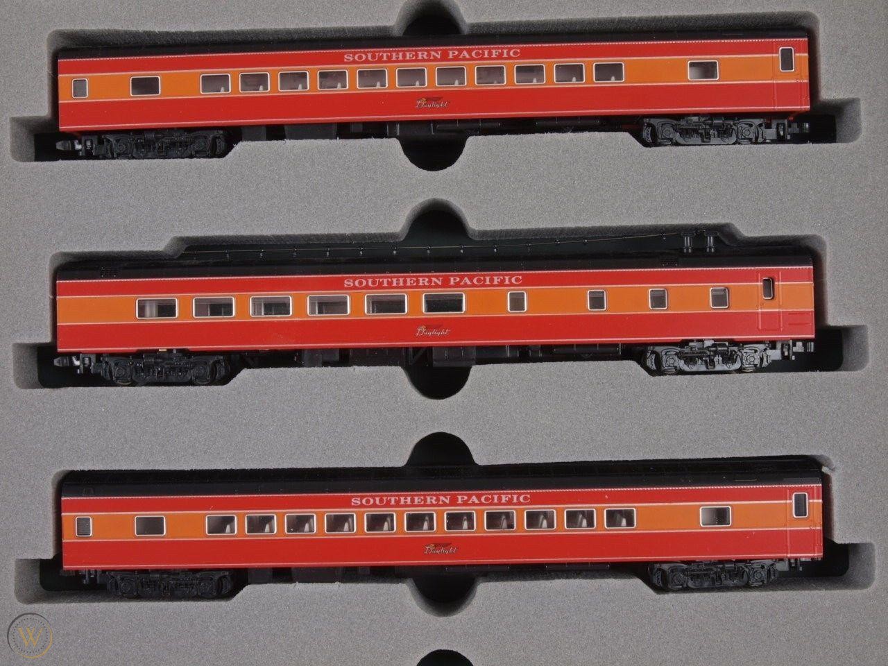 N Scale - Kato USA - 106-019 - SP Morning Daylight 6 Car Set - Southern Pacific - 6-Pack