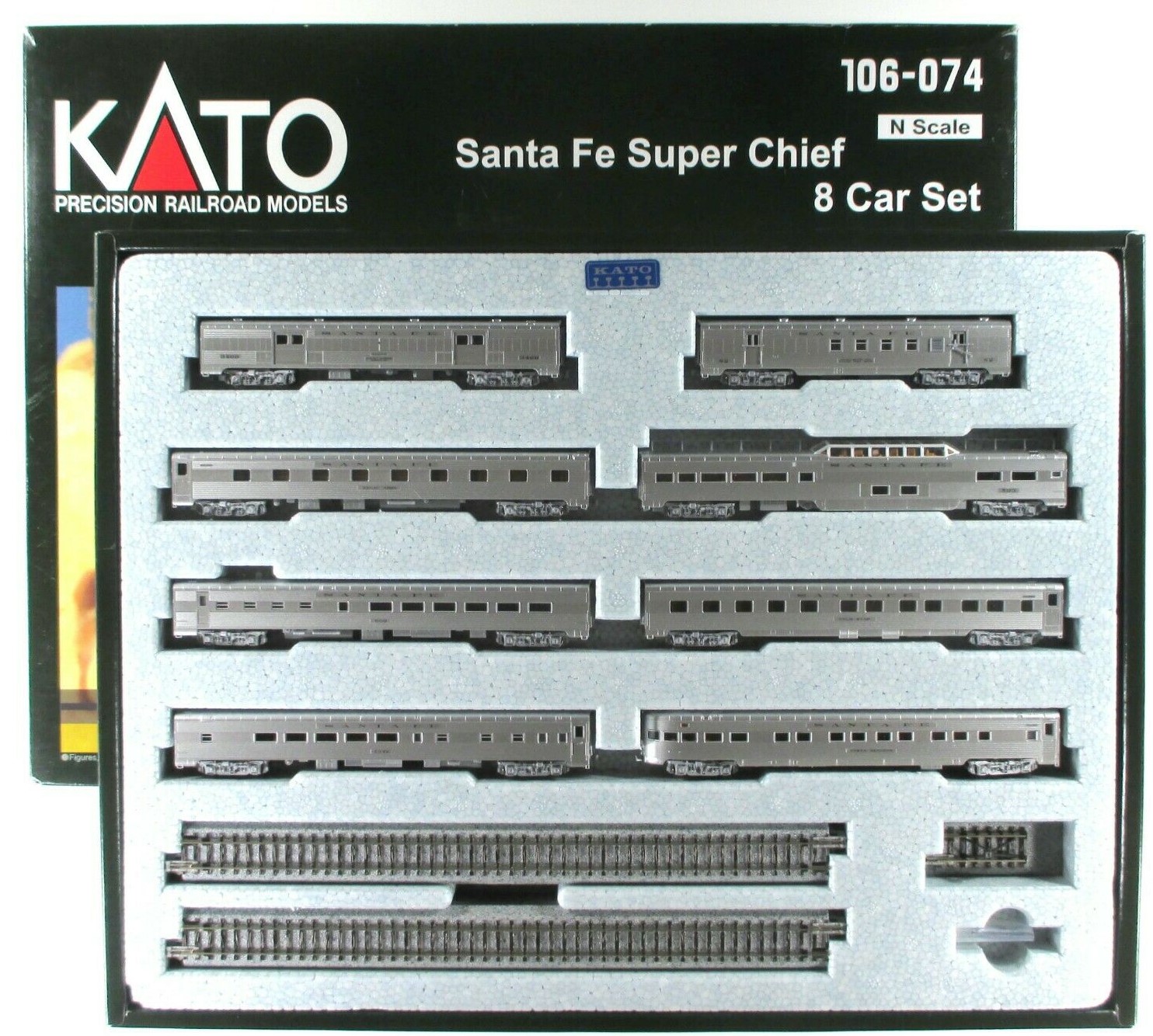 Kato santa fe super chief 8 car hot sale set