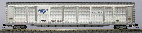 N Scale - Con-Cor - 0001-014766  - Autorack, Enclosed, Bi-Level - Amtrak - 9202