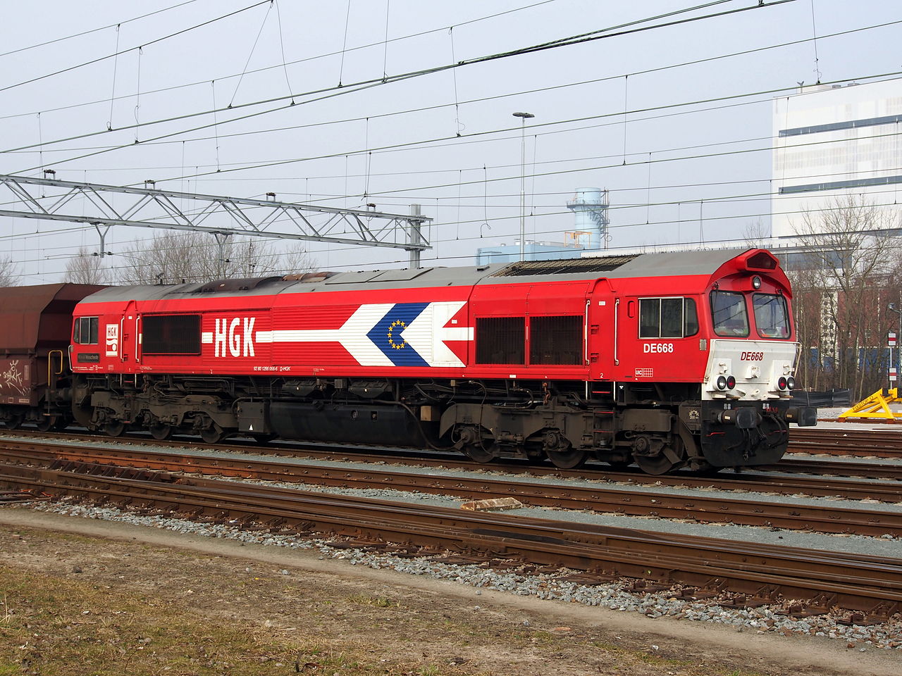 永久定番KATO K10823 EMD Class 66 HGK #DE668krn040516 外国車輌