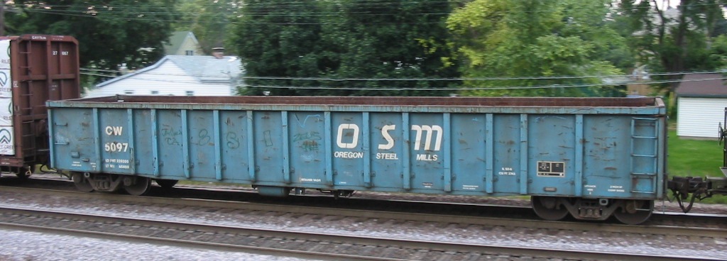 Vehicle - Rail - Rolling Stock (Freight) - Gondola - Steel