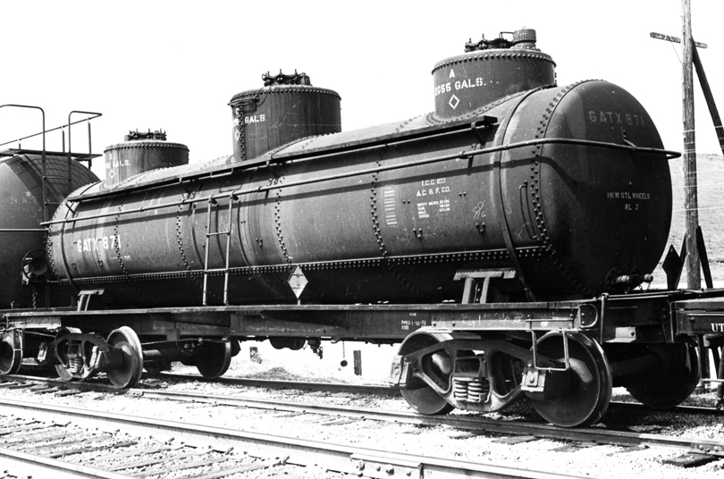 The Three-Dome Tank Car