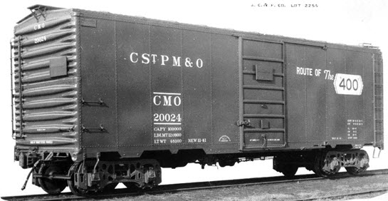 Vehicle - Rail - Rolling Stock (Freight) - Boxcar - AAR 1937