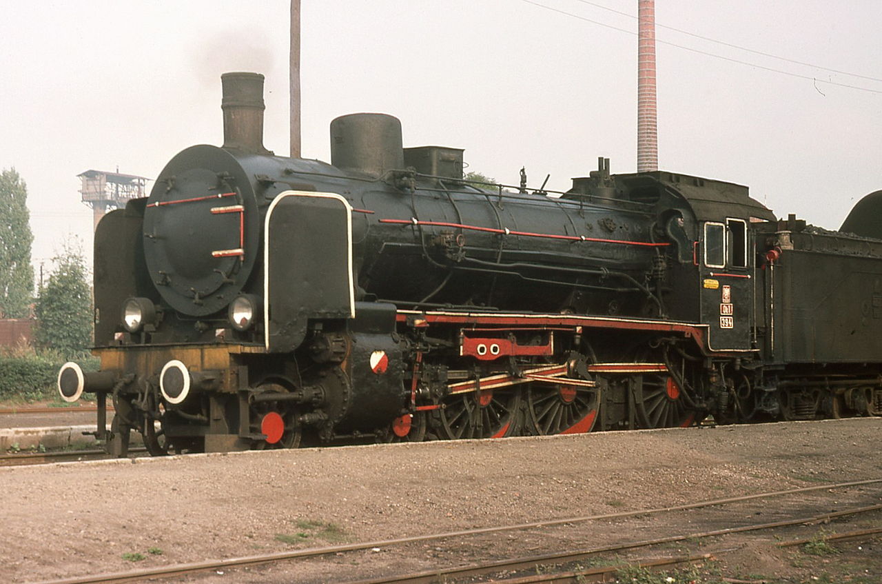 Vehicle - Rail - Locomotive - Steam - 4-6-0, P 8