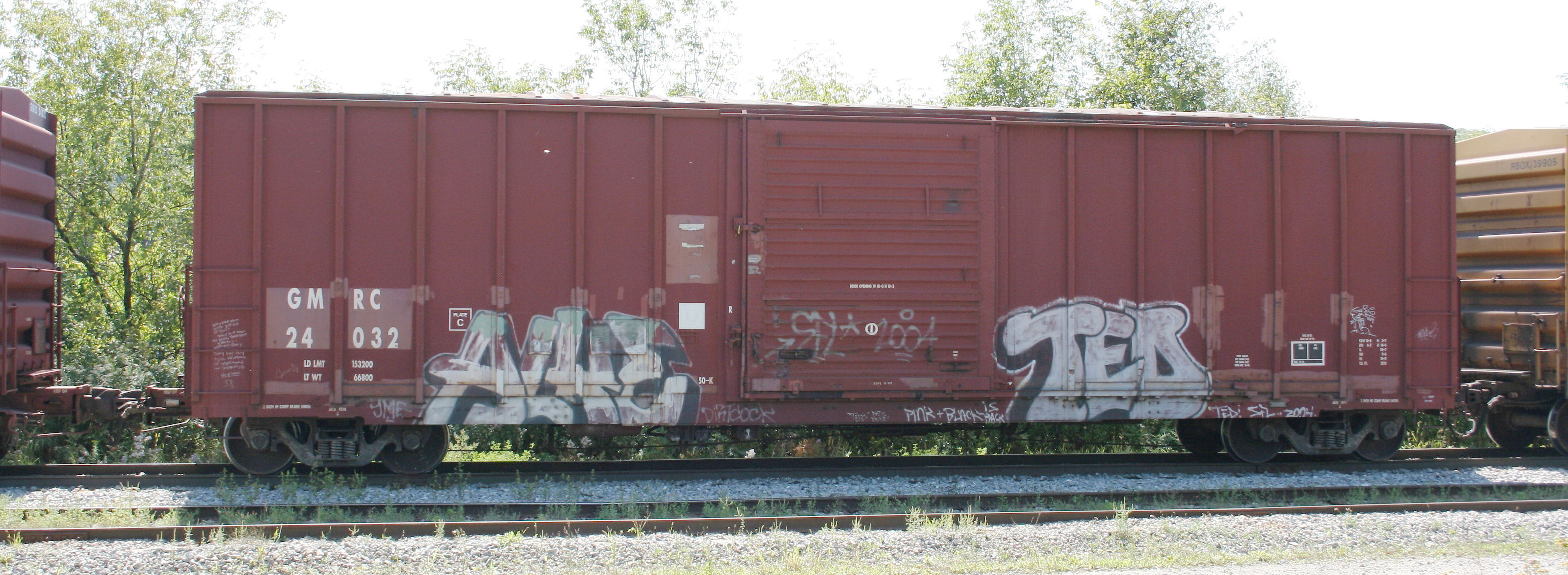 Vehicle - Rail - Rolling Stock (Freight) - Boxcar - 50 Foot Steel, Plug Door, FMC