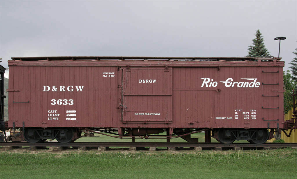 Vehicle - Rail - Rolling Stock (Freight) - Boxcar - 30 Foot, Narrow Gauge