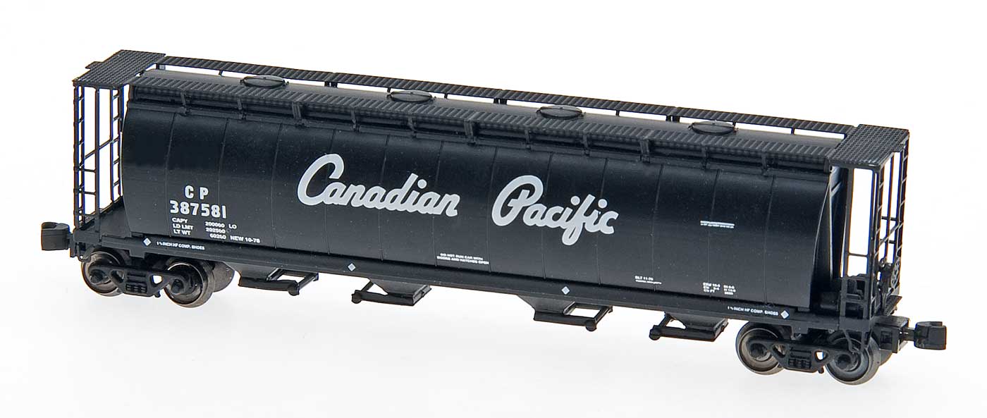 Z Scale - Intermountain - 85212-06 - Covered Hopper, 4-Bay, Cylindrical - Canadian Pacific - 387588